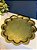 Bandeja - Metal - Dourado Envelhecido e Verde - Imagem 2