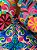 Kit 3 Capas de Almofadas - Bordadas - Azul, Turquesa e Terracota - Imagem 2