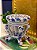 Banco Decorativo - Porcelana - Azul e Branco - Imagem 1