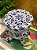 Banco Decorativo - Porcelana - Azul e Branco - Imagem 3