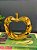 Maçã Decorativa - Cerámica - Dourado - Imagem 1