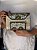 Bolsa Clutch em Metal - Madrepérolas, Prata e Dourado - Com Alça - Imagem 1