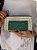 Bolsa Clutch em Metal  - Verde e Prata - Com Alça - Imagem 2