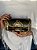Bolsa Clutch em Metal - Preto e Dourado - Com Alça - Imagem 1