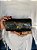 Bolsa Clutch em Metal - Preto e Dourado - Com Alça - Imagem 2