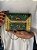 Bolsa Clutch em Metal - Verde e Dourado - Com Alça - Imagem 1