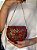 Mini Bolsa Clutch em Metal - Vermelho e Dourado - Com Alça - Imagem 1