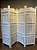 Biombo - Madeira - Branco - 4 Folhas - 2mts - Imagem 1