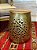 Banco - Garden Seat - Metal Martelado - Dourado - Imagem 1