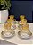 Jogo Copo Modelo Turco - Conjunto - 6pcs - Dourado - Imagem 1