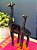 Escultura Girafa - Decorativa - Preto - 30cm - Imagem 3