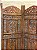 Biombo - Madeira - Natural - 4 Folhas - 2mts - Imagem 3