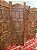 Biombo - Madeira - Natural - 4 Folhas - 2mts - Imagem 2