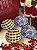 Kit 4 Bowls - Cerâmica - Azul e Amarelo - Imagem 3