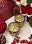 Kit 2 Porta Velas - Vidro - Turco - Dourado - Imagem 2