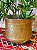 Cachepot em Alumínio - Martelado - Dourado - 45CM - Imagem 2