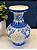 Vaso - Cerâmica - Azul e Branco - 29CM - Imagem 2