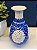 Vaso - Cerâmica - Azul e Branco - 28CM - Imagem 2