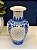 Vaso - Cerâmica - Azul e Branco - 25CM - Imagem 2