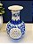 Vaso - Cerâmica - Azul e Branco - 26CM - Imagem 2
