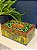 Caixa Decorativa - Porta Joias - Madeira - Pintado á Mão - Verde, Vermelho - 27X18CM - Imagem 1