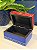 Caixa Decorativa - Porta Joias - Madeira - Pintado á Mão - Azul, Vermelho - 15X10CM - Imagem 3