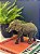 Elefante Decorativo - Resina - Marrom e Dourado - 17CM - Imagem 2