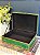 Caixa Decorativa - Vidro - Porta Joias - Verde e Dourado - 25X17CM - Imagem 3