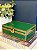 Caixa Decorativa - Vidro - Porta Joias - Verde e Dourado - 25X17CM - Imagem 1