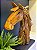 Escultura Cavalo Decorativo - Madeira - 72CM - Imagem 1