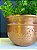 Cachepot em Alumínio - Relevo - Cobre - 20CM - Imagem 2