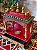 Escultura Altar Indiano - Decorativo - Pintado à mão - Vermelho e Colorido - Imagem 3