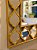 Espelho Retangular - Metal - Dourado - Imagem 4