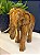 Elefante - Madeira Maciça - Envernizado - 26CM - Imagem 3