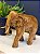 Elefante - Madeira Maciça - Envernizado - 26CM - Imagem 2