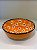 Bowl - Cerâmica - Turquia - Pintura Alto Relevo - Tamanho Grande - Laranja - Imagem 2