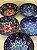 Bowl - Cerâmica - Turquia - Pintura Alto Relevo - Tamanho Grande - Azul Escuro - Imagem 2