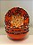 Bowl - Cerâmica - Turquia - Pintura Alto Relevo - Tamanho Médio - Laranja Escuro - Imagem 1