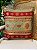 Capa Para Almofada - Jacquard - Tassel - Verde e Vermelho - Imagem 1