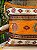 Capa Para Almofada - Jacquard - Tassel - Laranja e Branco - Imagem 2