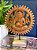 Escultura Ganesha - Decorativo - Madeira - Com Base - Imagem 1