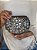 Bolsa Clutch em Metal - Madrepérolas - Com Alça - Imagem 1