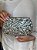 Bolsa Clutch em Metal - Madrepérolas e Dourado - Com Alça - Imagem 2