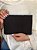 Bolsa Clutch - Tecido - Miçangas - Preto - Imagem 2