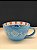 Bowl com Alça - Cerâmica - Azul Claro e Colorido - Imagem 3