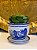 Cachepot em Cerâmica - Azul e Branco - 8CM - Imagem 1