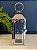 Lanterna - Metal - Prata - 26CM - Imagem 1