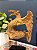 Escultura - Dragão Decorativo - Madeira Esculpido - 25CM - Imagem 3