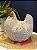 Galinha Decorativa - Cerâmica - Branco - 25CM - Imagem 1
