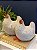Galinha Decorativa - Cerâmica - Branco - 25CM - Imagem 2